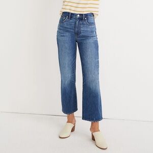 Madewell Ankle Jeans in Deep Blue